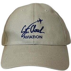 St. Cloud Aviation Adjustable Tan Cloth Baseball Cap